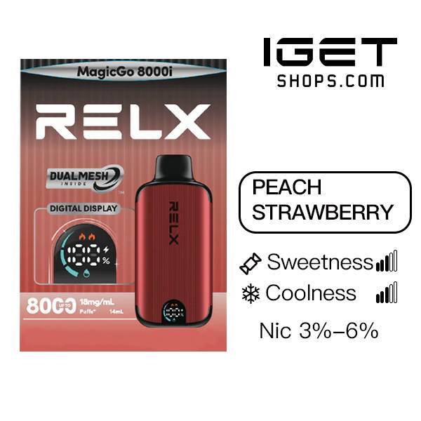 Relx Magicgo i8000 Peach Strawberry