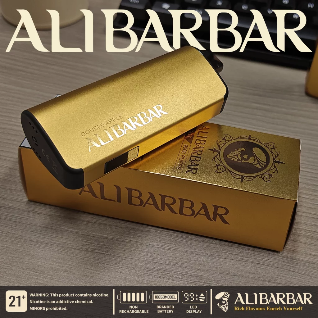 ALIBARBAR INGOT 9000 PUFFS – Strawberry Coconut Watermelon