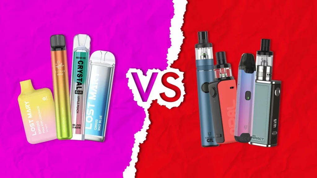 The Pros and Cons of Disposable vs. Rechargeable Vapes