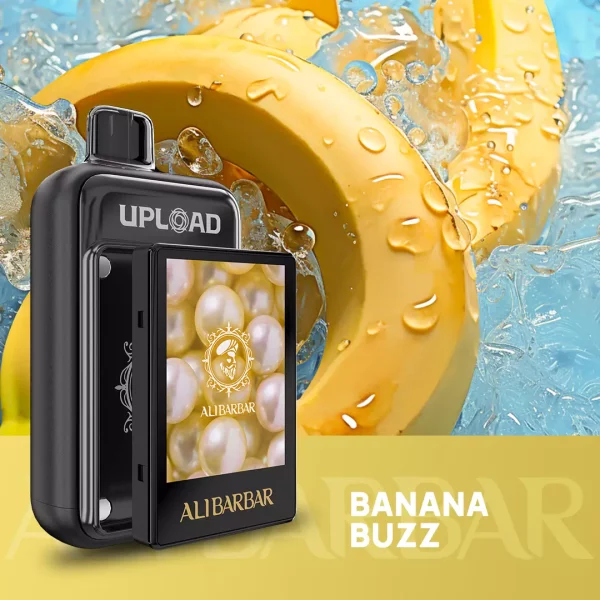ALIBARBAR UPLOAD 25000 PUFFS – Banana Buzz