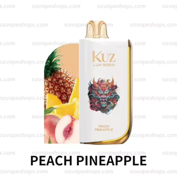 KUZ Ultra 9000 Puffs – PEACH PINEAPPLE