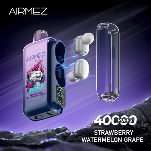 Airmez Xbeats 40000 Puffs – Strawberry Watermelon Grape