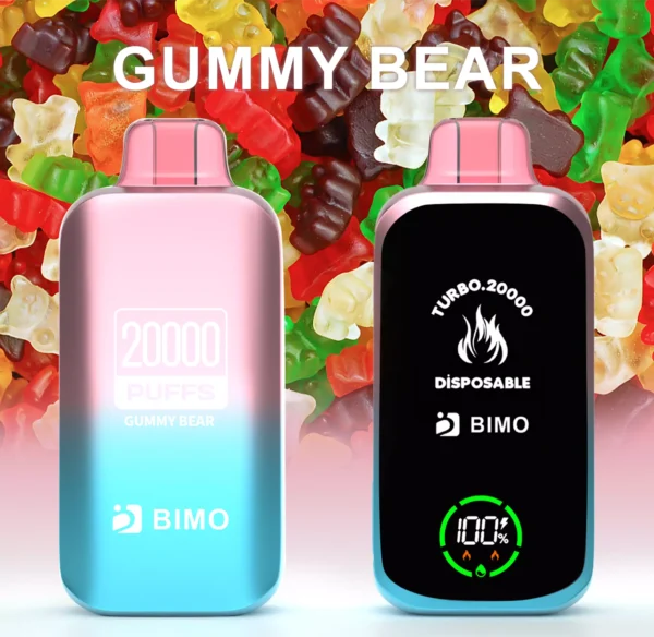 BIMO Turbo 20000 Puffs - Gummy Bear