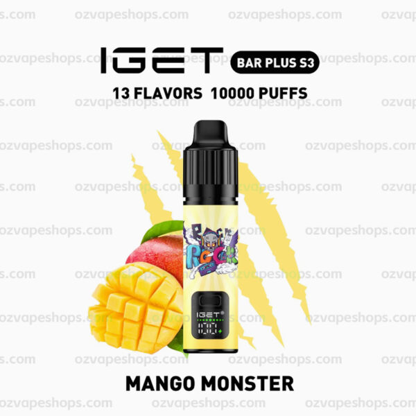 IGET Bar Plus S3 Kit - Mango Monster