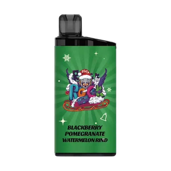 IGET Bar 3500 Puffs - blackberry pomegranate watermelon rind