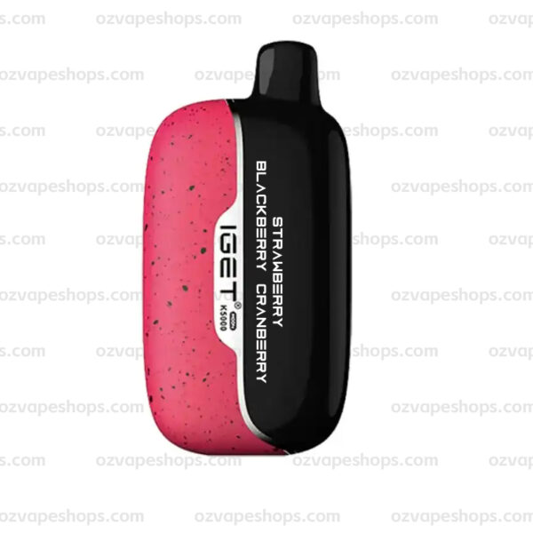 IGET Moon K5000 Puffs -Strawberry Blackberry Cranberry