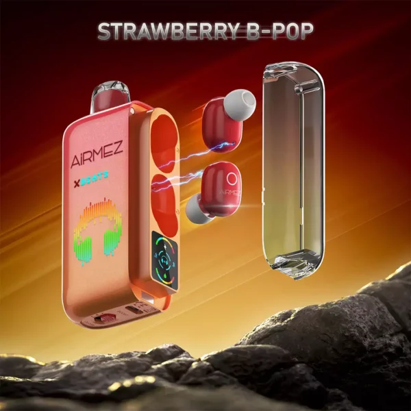 Airmez Xbeats 40000 Puffs – Strawberry B-Pop