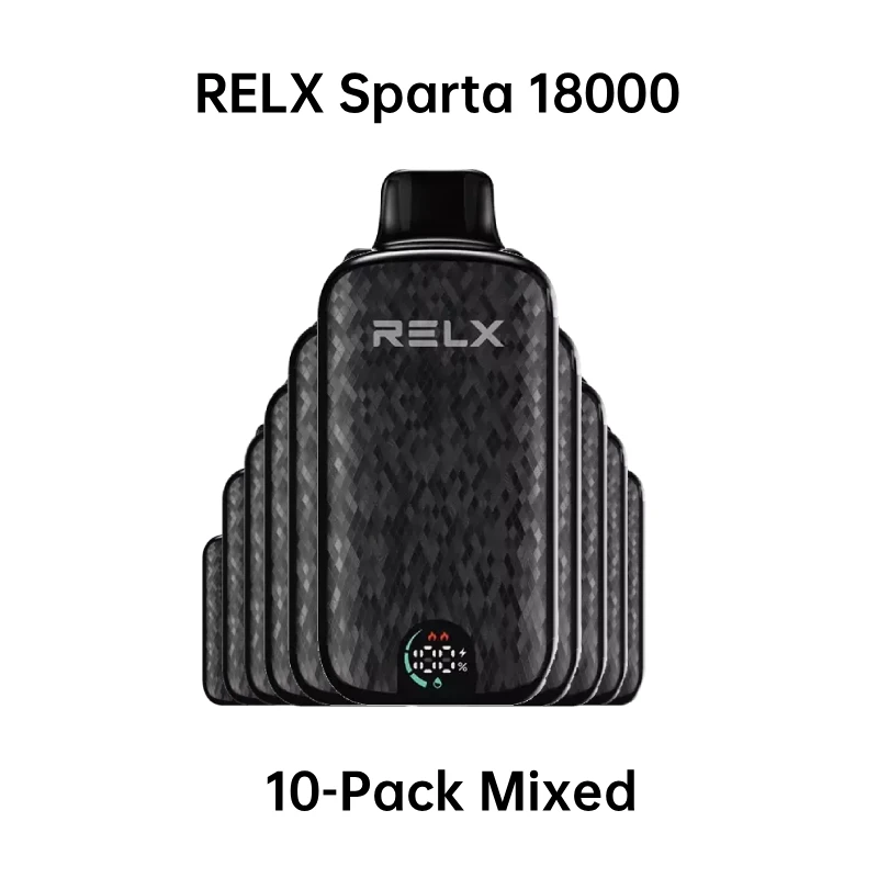 RELX Sparta 18000 Puffs 10 pack white
