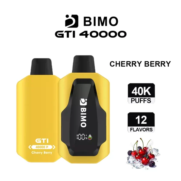 BIMO GTI 40000 Puffs - Cherry Berry